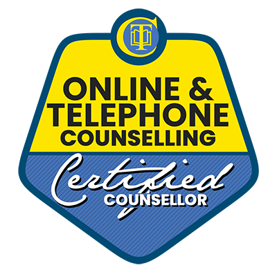 Online Telephone and Counselling Certified Badge